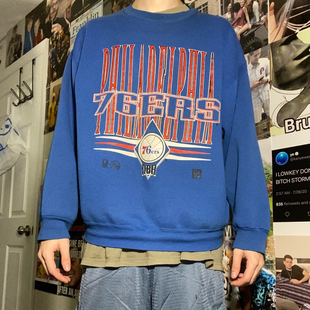 90s Salem Sixers Crewneck